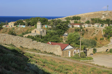 Fototapeta na wymiar Theodosius, a view of the ancient city