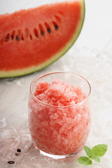 watermelon granita