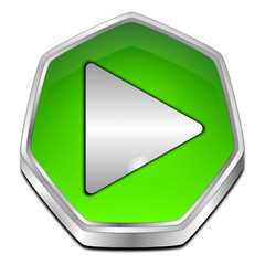 Play Button - 3D illustration