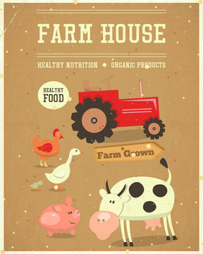Farm House Poster