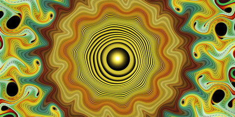 Abstract fractal background