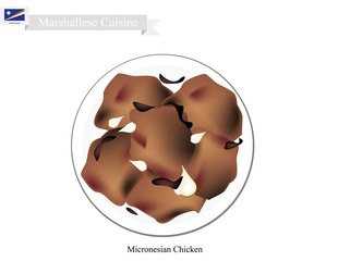 Grilled Chicken Breast, The Popular Dish of Marshall Islands