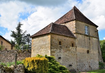 Fototapeta premium Maison fortifiée Champaucerin