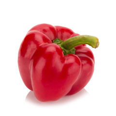 bell peppers isolated on white background