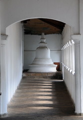 Buddhist temple in the rock.