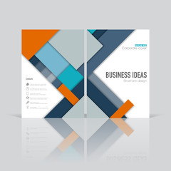 Set of business templates