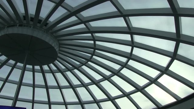 The Glass Roof Of Moden Building