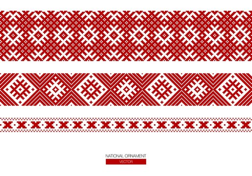 national ornament background