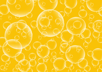 Abstract background from bubbles. Bubbles. Vector illustration.