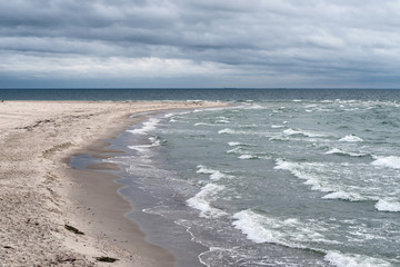 plaża na półwyspie helskim
