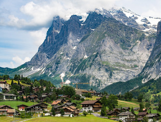 Fototapeta na wymiar landscape mountain in Switzerland
