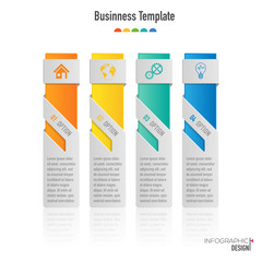 Infographic design vector and marketing icons