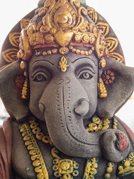 Ganesh Statue Standing with Kindness