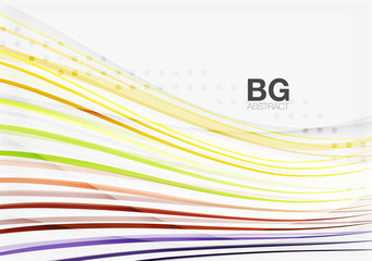 Modern wave lines, elegant wave abstract background