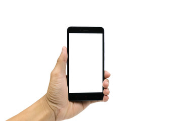 Mobile phone in hands