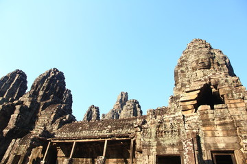 Naklejka premium Bayon Temple, Cambodia
