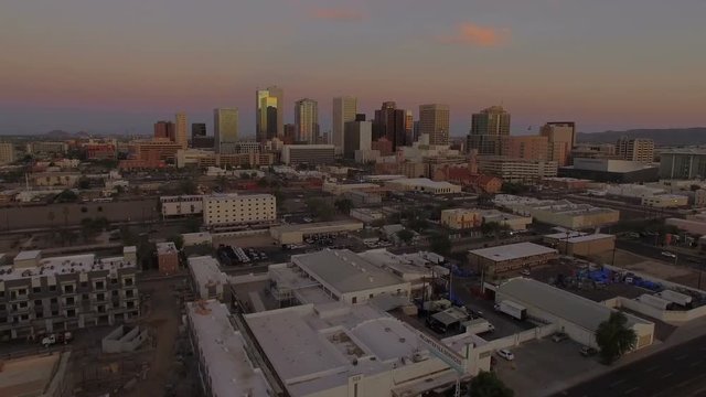 Aerial Arizona Phoenix September 2016 4K
