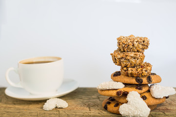 coffee and cookies