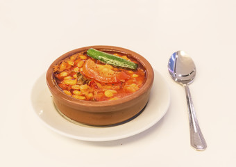 Dry Beans casserole dish