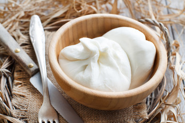 Italian cheese burrata