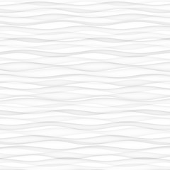 abstract pattern seamless. white texture. wave wavy modern geometric background - 139340597
