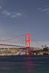 Fototapeta na wymiar Bosphorus bridge