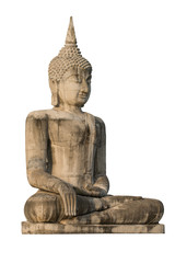 Buddha statue buddha image isolated on white background