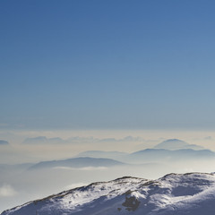 Sunrise Over the Alps