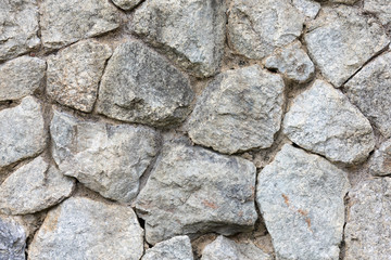 wall of large stones