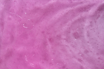 gel bubbles background and texture.