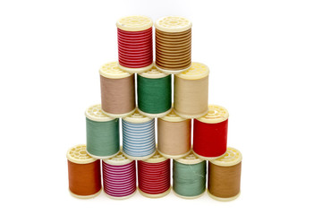 Sewing and embroidery yarns