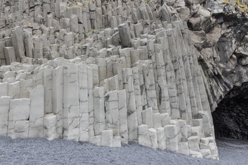 Basalt stone columns