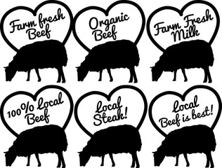 farm fresh and organic free range beef
