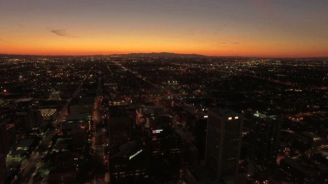 Aerial Arizona Phoenix September 2016 4K
