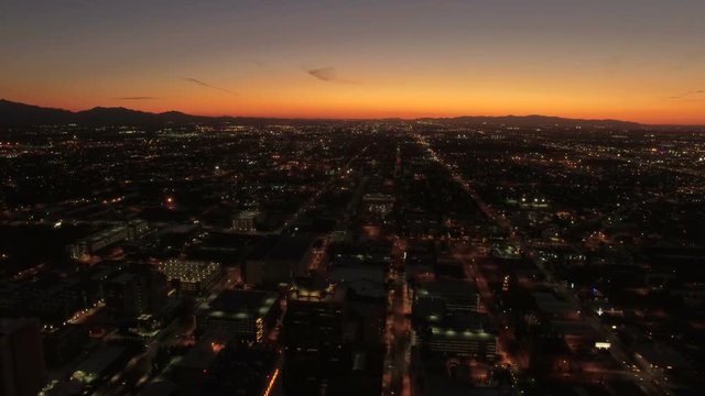 Aerial Arizona Phoenix September 2016 4K