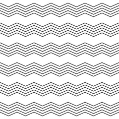 Chevron zigzag stripes