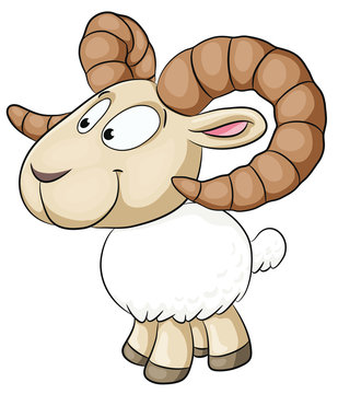 Sternzeichen Widder Vektor-Illustration