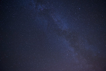 Real night sky with stars