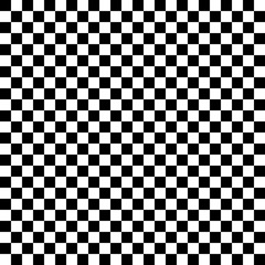 black white squares. chess background. abstract lattice. vector illustration.