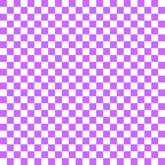purple white squares. chess background. abstract lattice. vector illustration.