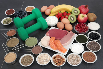 Health Food and Equipment for Body Builders
