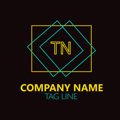 TN Letter Logo Design.Sign.Symbol