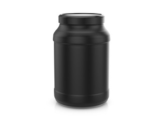 Whey protein container