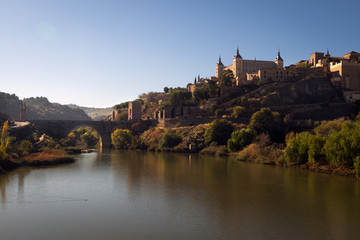Fototapeta premium The classical landscape. Toledo. Spain