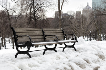 Winter on Boston Common