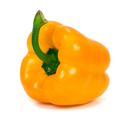  peppers isolated on white background
