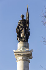 Soldiers and Sailors Monument on Boston Common