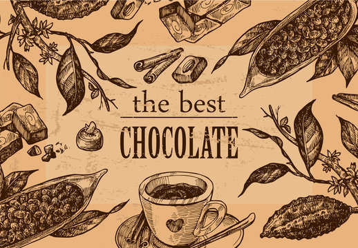  sketch  illustration chocolate