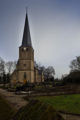 Fototapeta na wymiar St. Regenfledis church in Kalkar Hönnepel