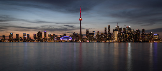 Toronto Skyline bei Nacht